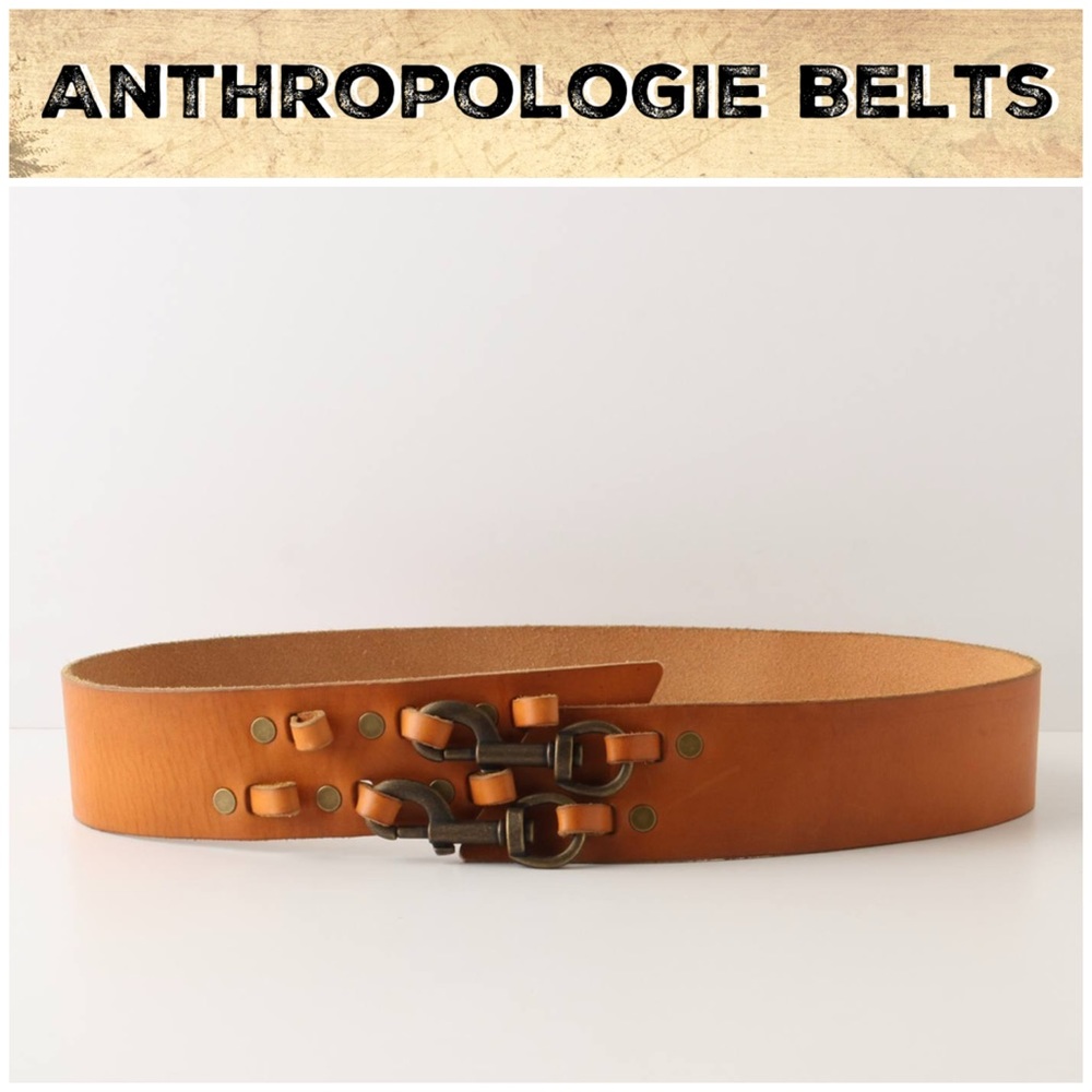 Anthro Latched Belt by Linea Pelle
